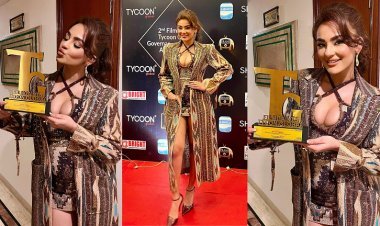 Tollywood Star Seerat Kapoor Wins 'Most Iconic and Promising Actress' Award!