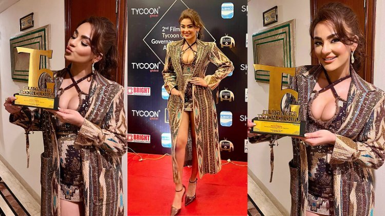 Tollywood Star Seerat Kapoor Wins 'Most Iconic and Promising Actress' Award!